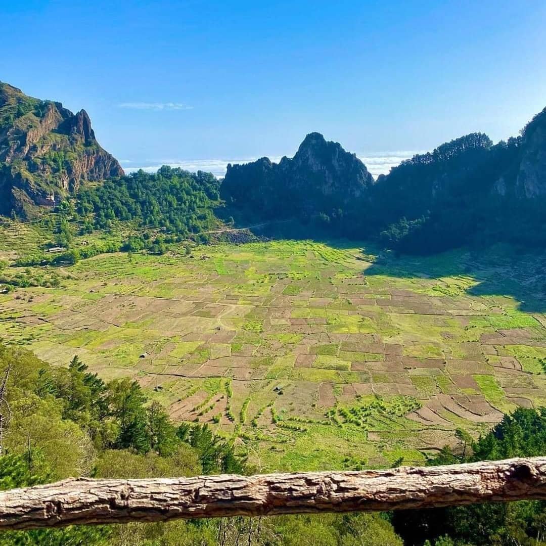 Volcan, crat├¿re de Cova, Santo Ant├úo, Cap-Vert
