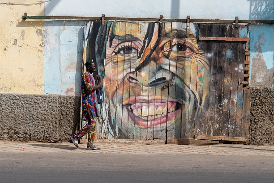 Street art ├á Mindelo, Cap-Vert