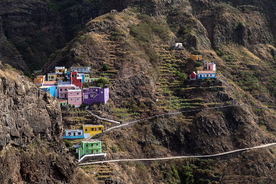Village de Fontainhas, Santo Ant├úo, Cap-Vert